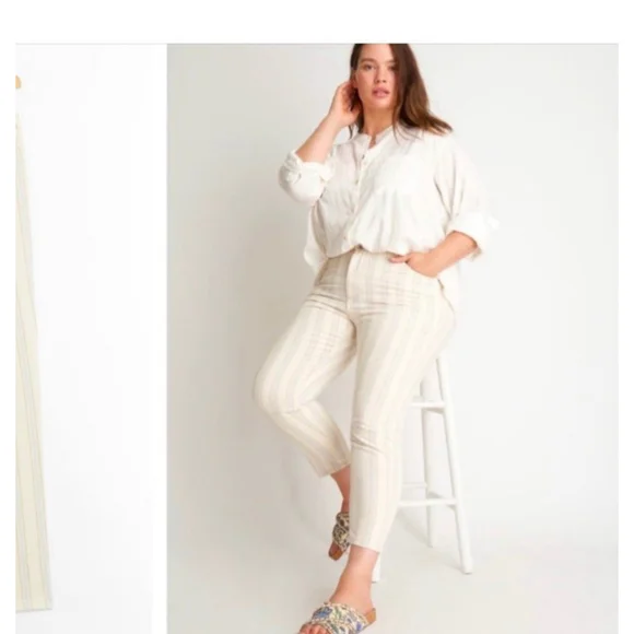 Pilcro & The Letterpress Fleur High-Rise size 25 Slim Boyfriend Jeans - Picture 3 of 12